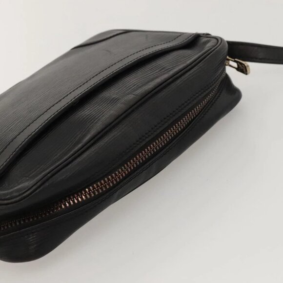 LOUIS VUITTON Epi Trocadero 23 Shoulder Bag Black M52302 LV Auth KD423 - Picture 9 of 14